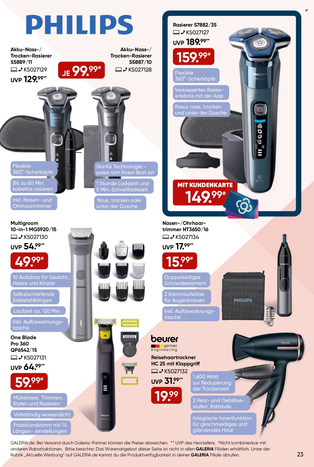 GALERIA Karstadt Kaufhof Prospekte  - 2.04.2025 - 8.04.2025. Seite 23