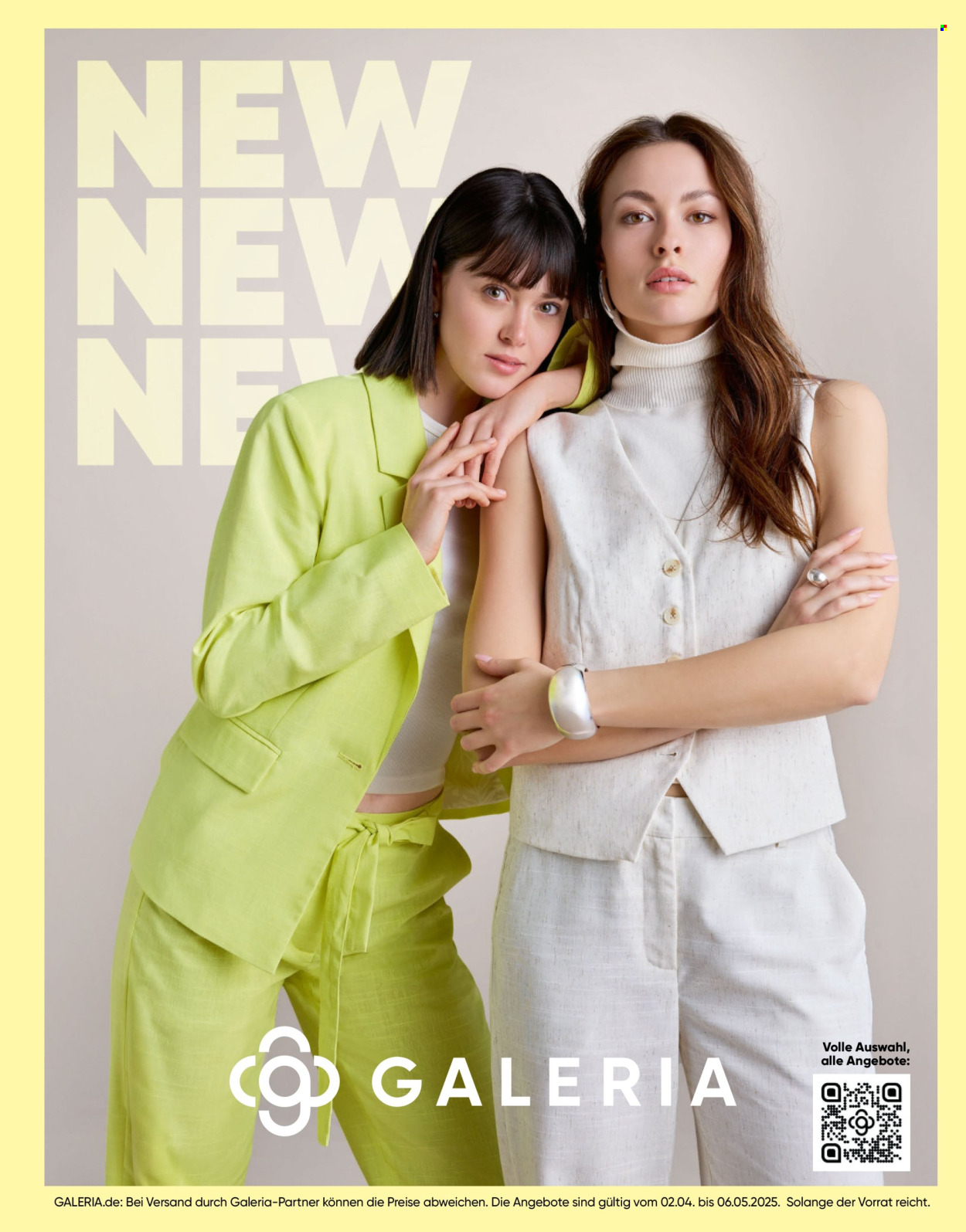 GALERIA Karstadt Kaufhof Prospekte  - 2.04.2025 - 6.05.2025. Seite 1