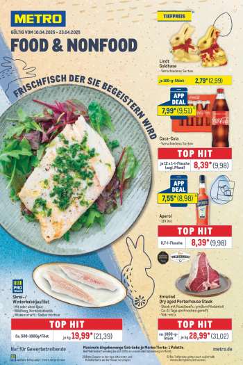 Prospekte Metro - 10.04.2025 - 23.04.2025.