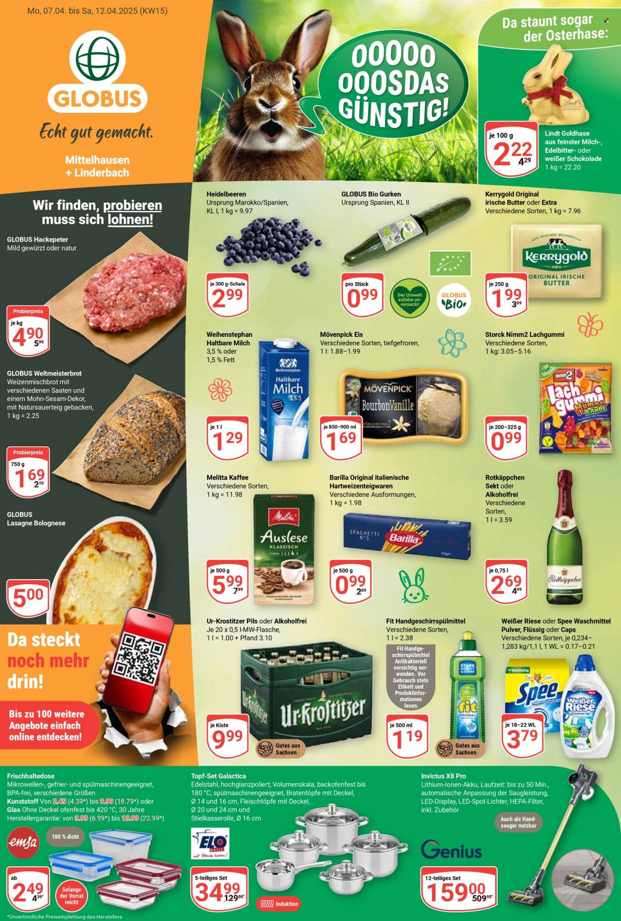 Globus Prospekte  - 7.04.2025 - 12.04.2025. Seite 1