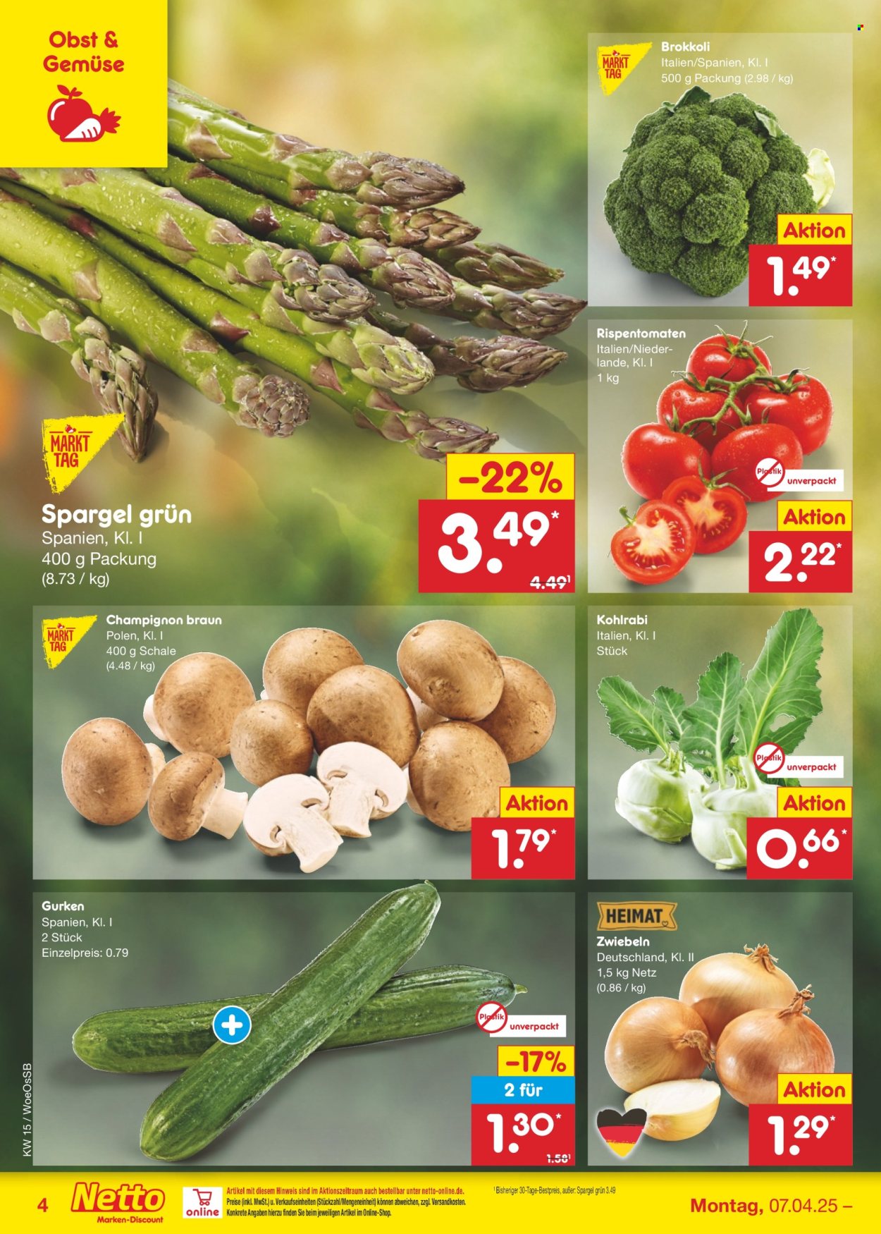 Netto Marken-Discount Prospekte  - 7.04.2025 - 12.04.2025. Seite 4