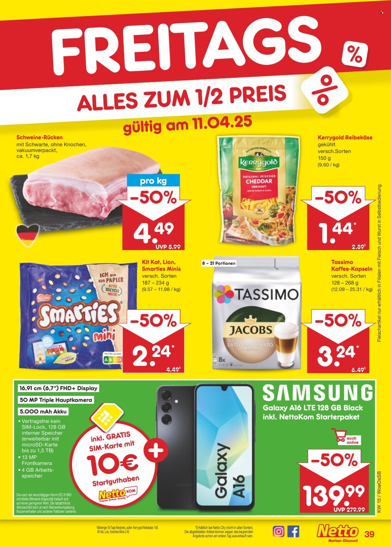 Netto Marken-Discount Prospekte  - 7.04.2025 - 12.04.2025. Seite 63