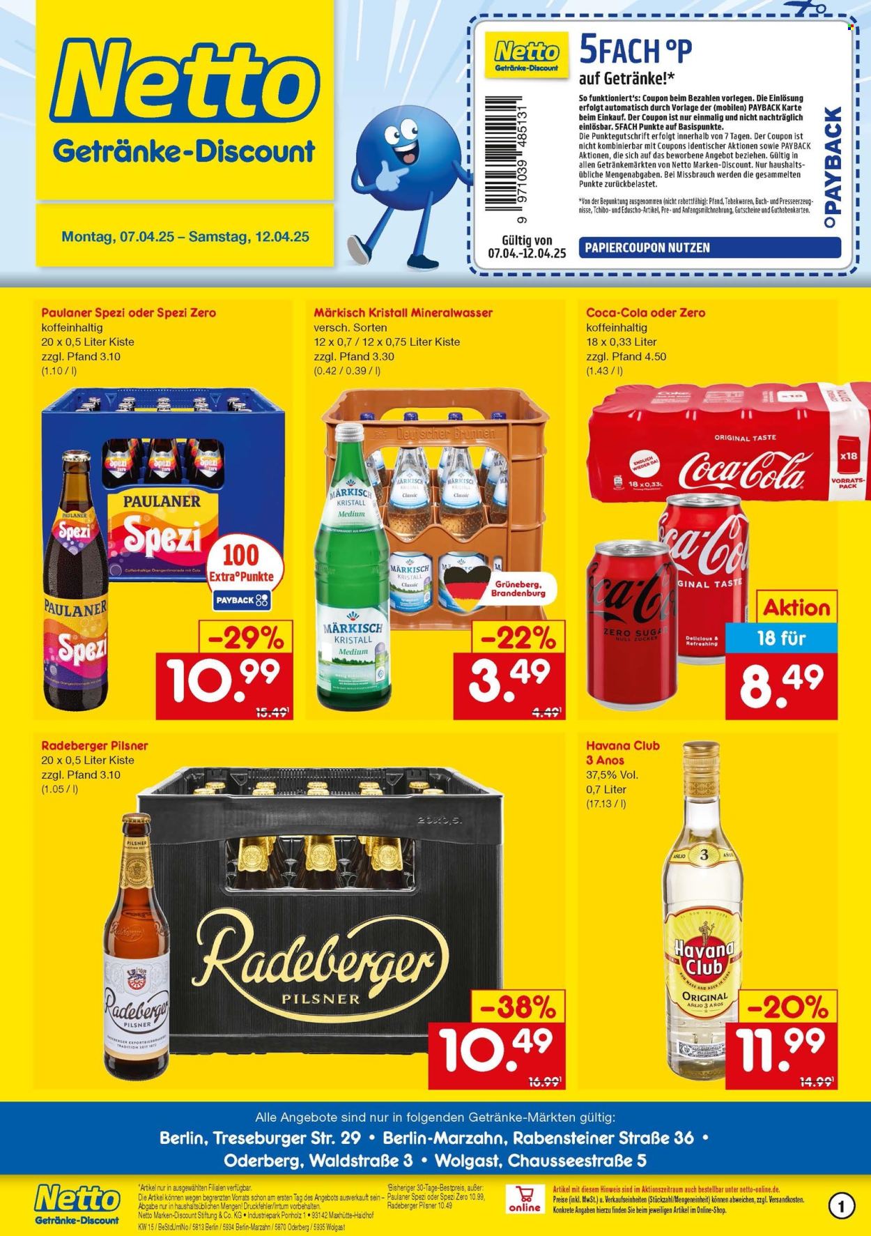 Netto Marken-Discount Prospekte  - 7.04.2025 - 12.04.2025. Seite 1