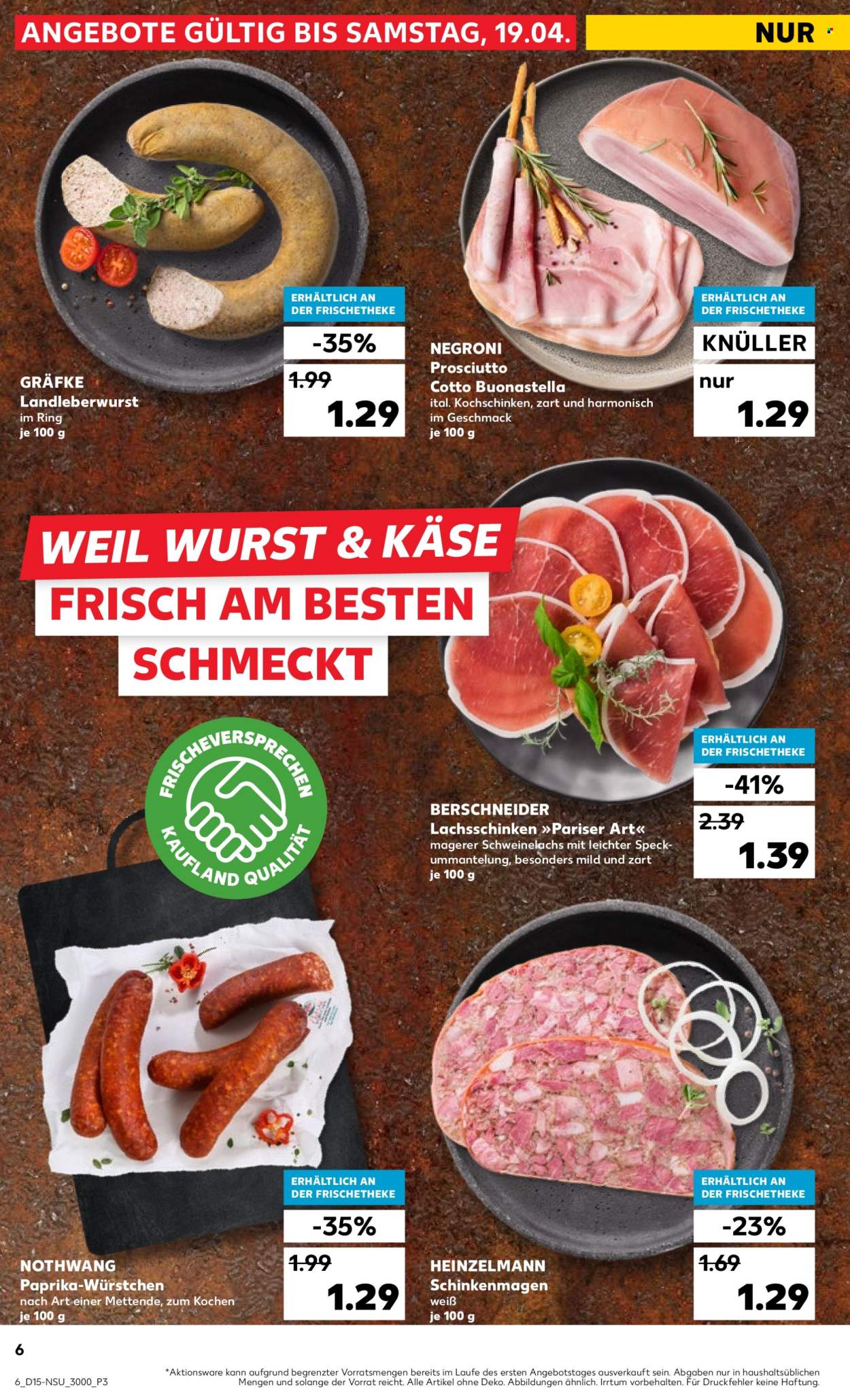Kaufland Prospekte  - 10.04.2025 - 19.04.2025. Seite 6