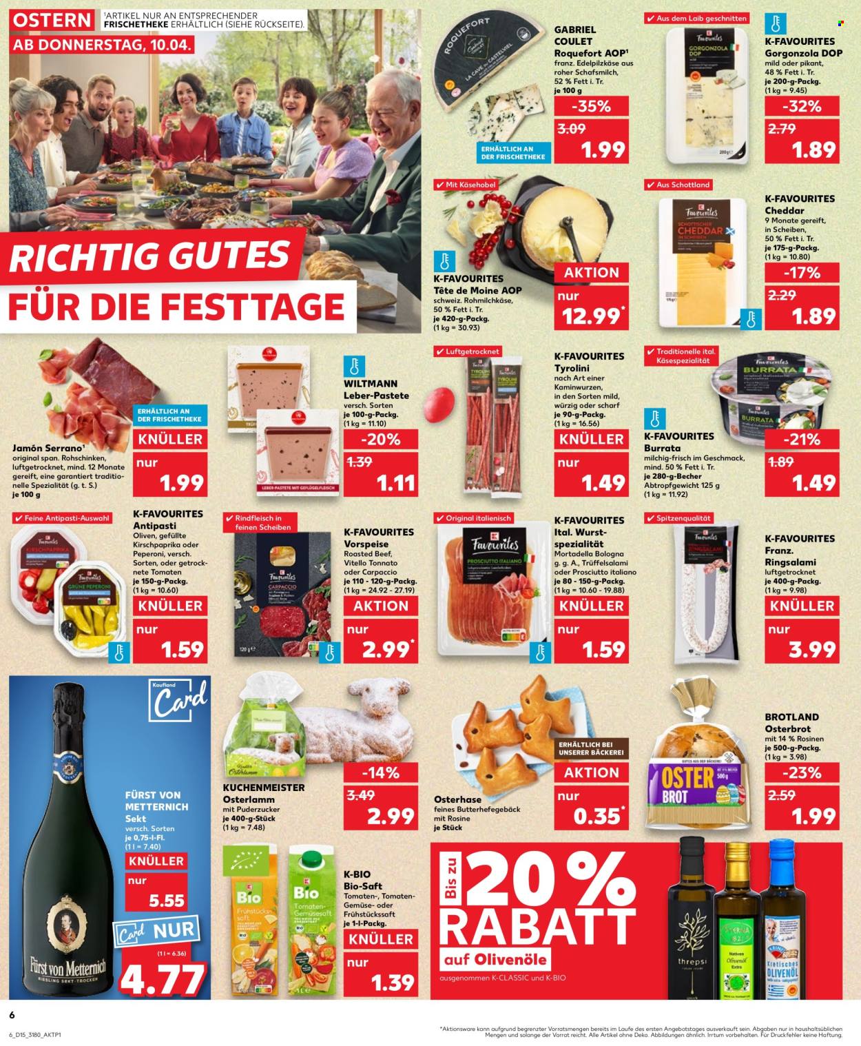 Kaufland Prospekte  - 10.04.2025 - 16.04.2025. Seite 6