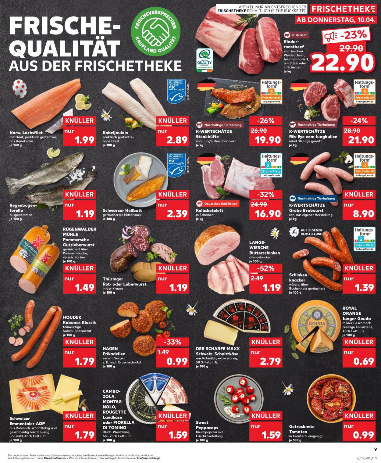 Kaufland Prospekte  - 10.04.2025 - 16.04.2025. Seite 9