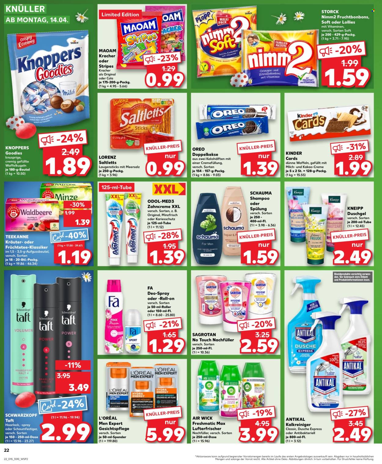 Kaufland Prospekte  - 10.04.2025 - 16.04.2025. Seite 22