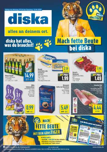 Prospekte Diska - 7.04.2025 - 12.04.2025.