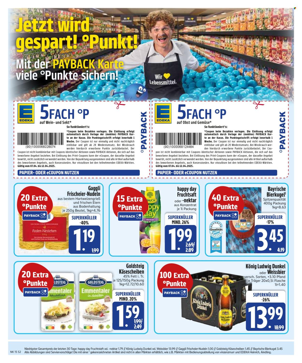 Edeka Prospekte  - 7.04.2025 - 12.04.2025. Seite 4