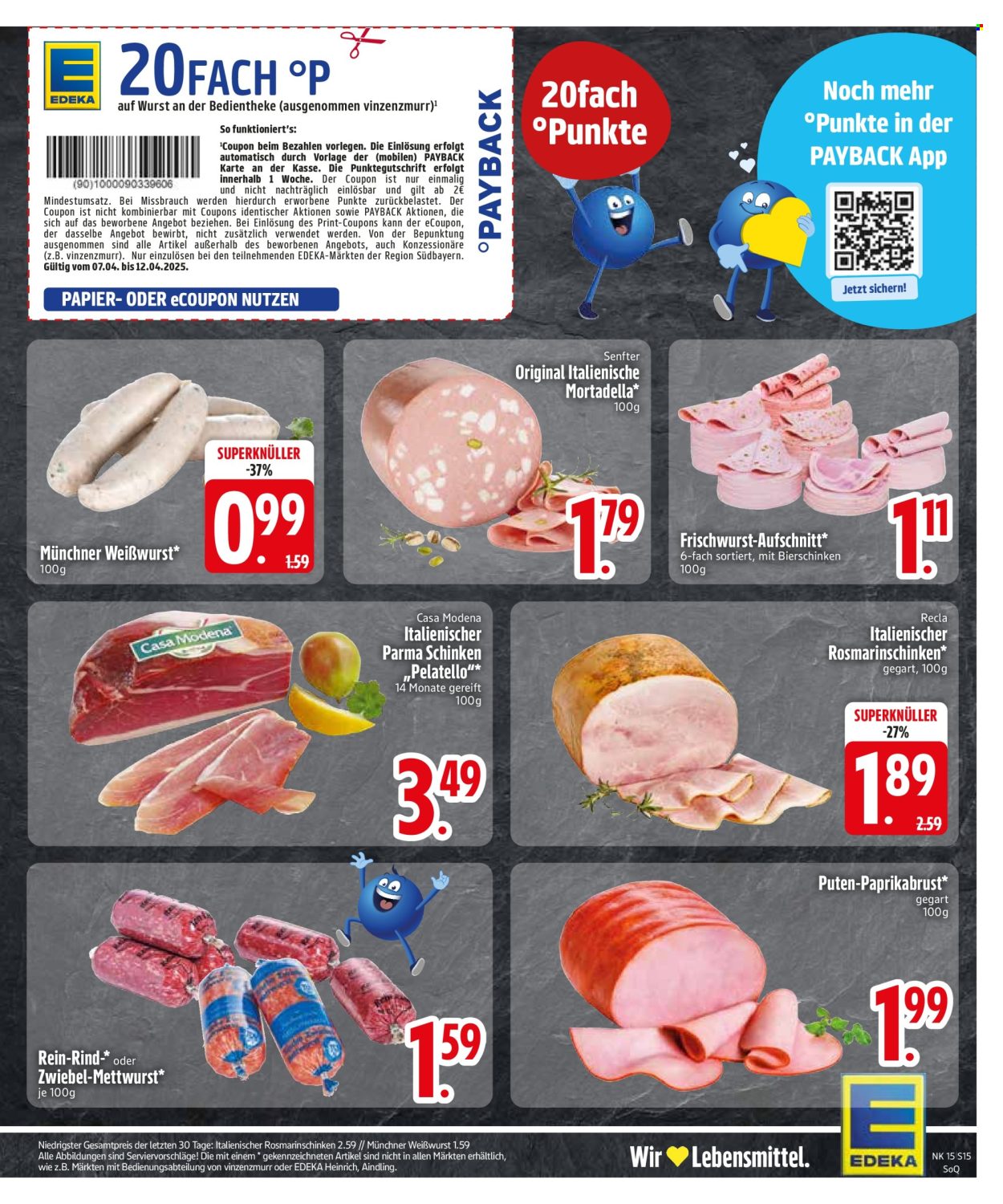 Edeka Prospekte  - 7.04.2025 - 12.04.2025. Seite 17