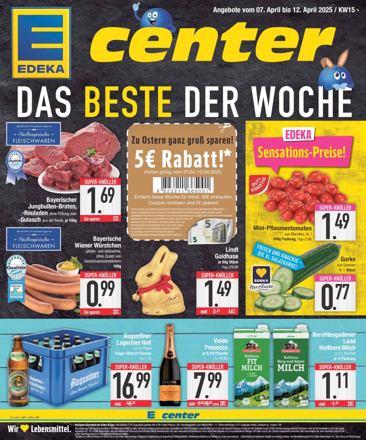 Edeka Prospekte  - 7.04.2025 - 12.04.2025. Seite 1