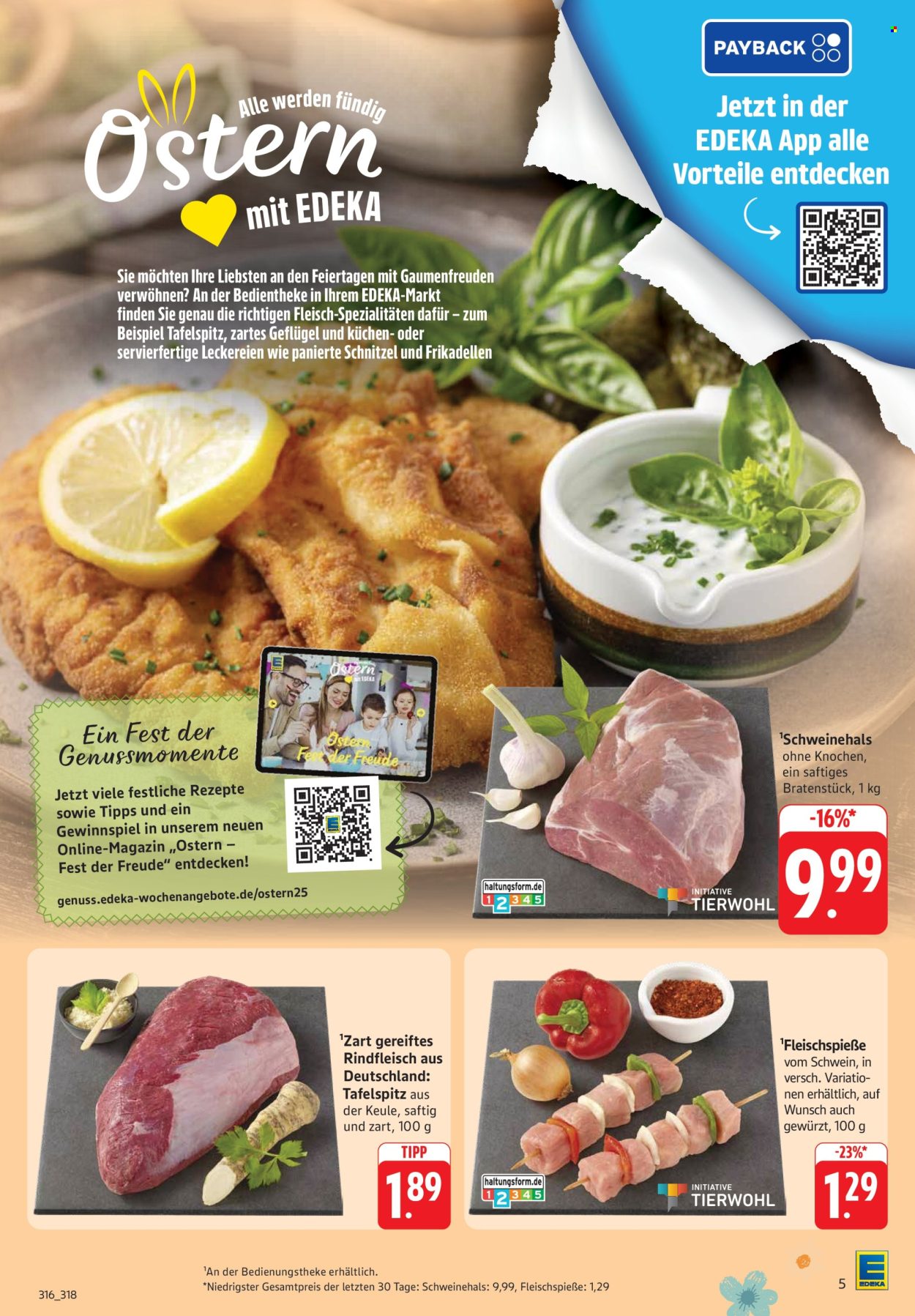 Edeka Prospekte  - 7.04.2025 - 12.04.2025. Seite 9
