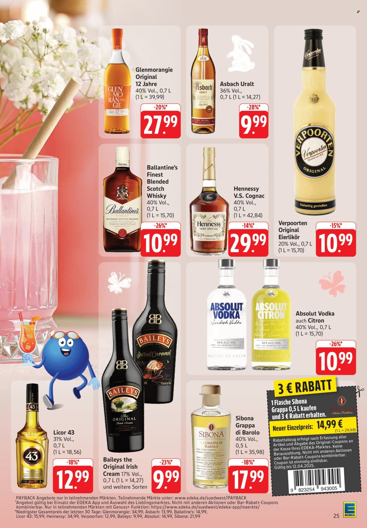 Edeka Prospekte  - 7.04.2025 - 12.04.2025. Seite 35