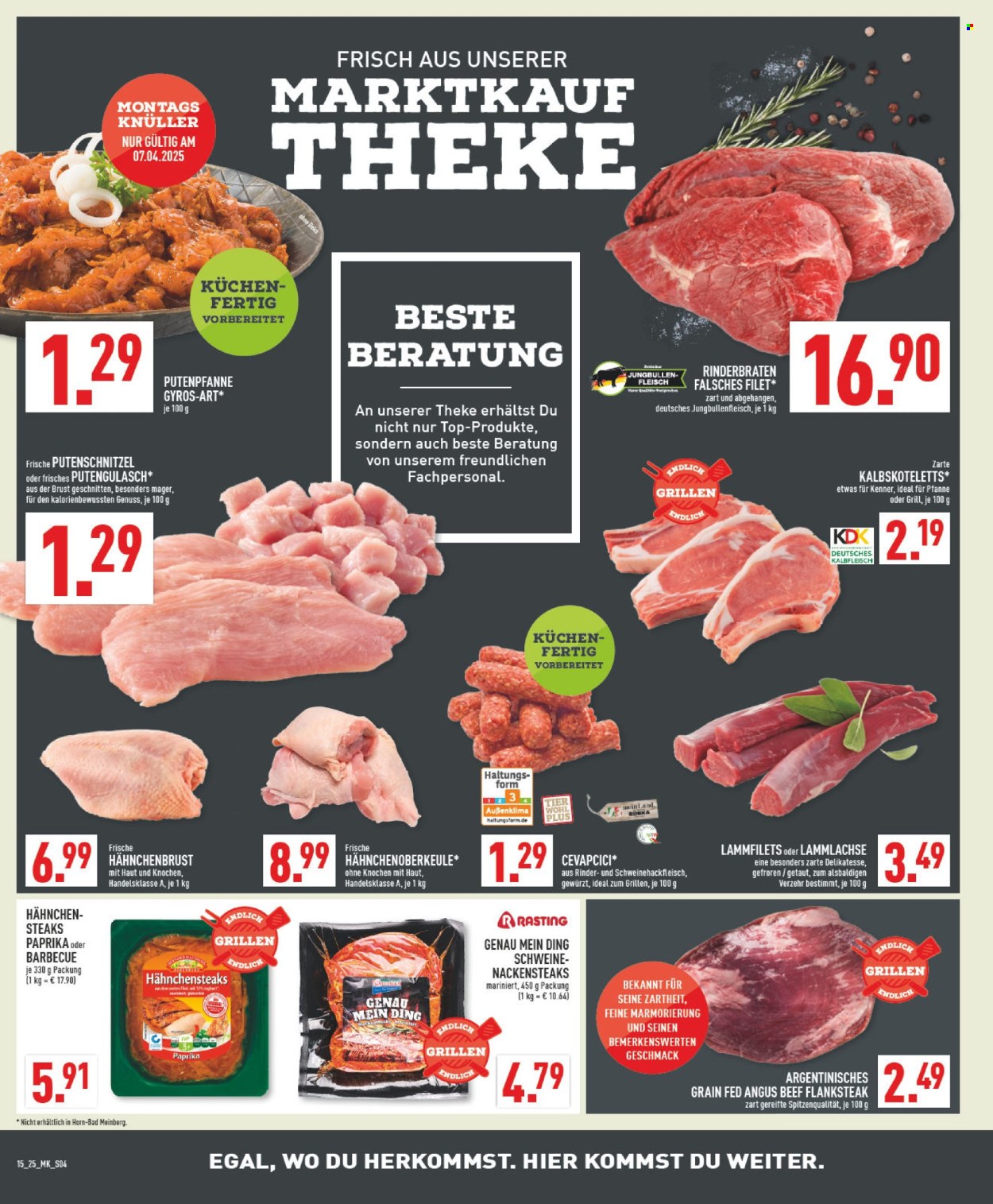 Marktkauf Prospekte  - 7.04.2025 - 12.04.2025. Seite 4