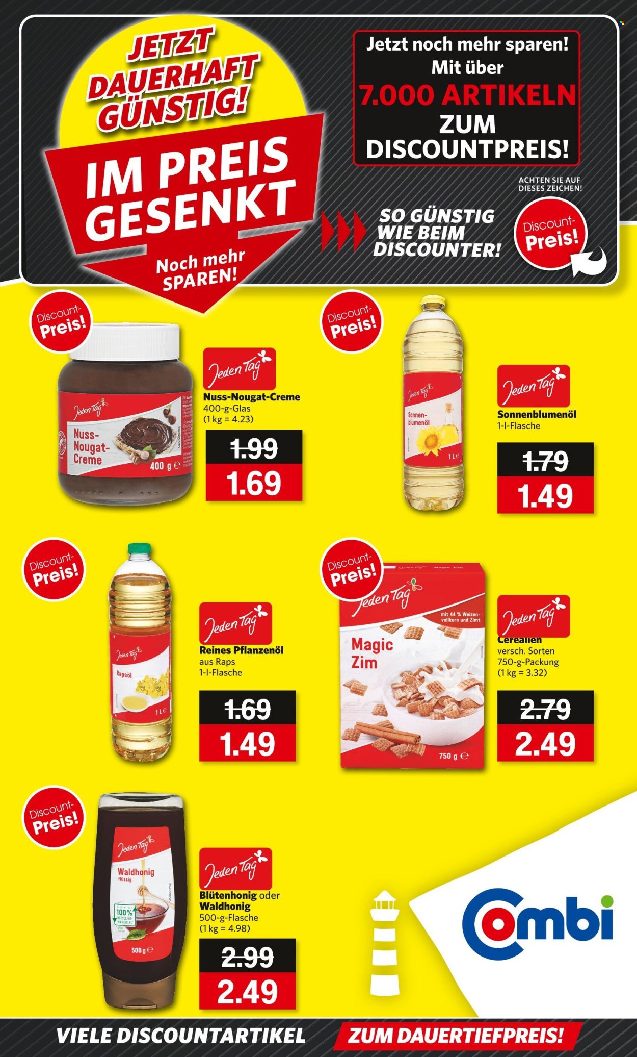 Combi Prospekte  - 4.04.2025 - 26.04.2025. Seite 1