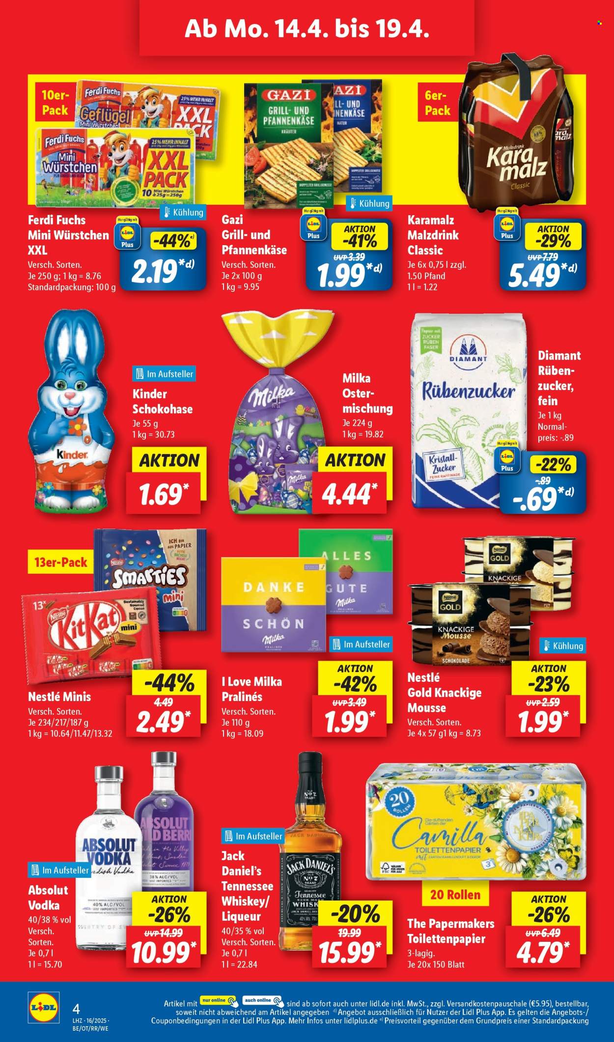 Lidl Prospekte  - 14.04.2025 - 19.04.2025. Seite 4