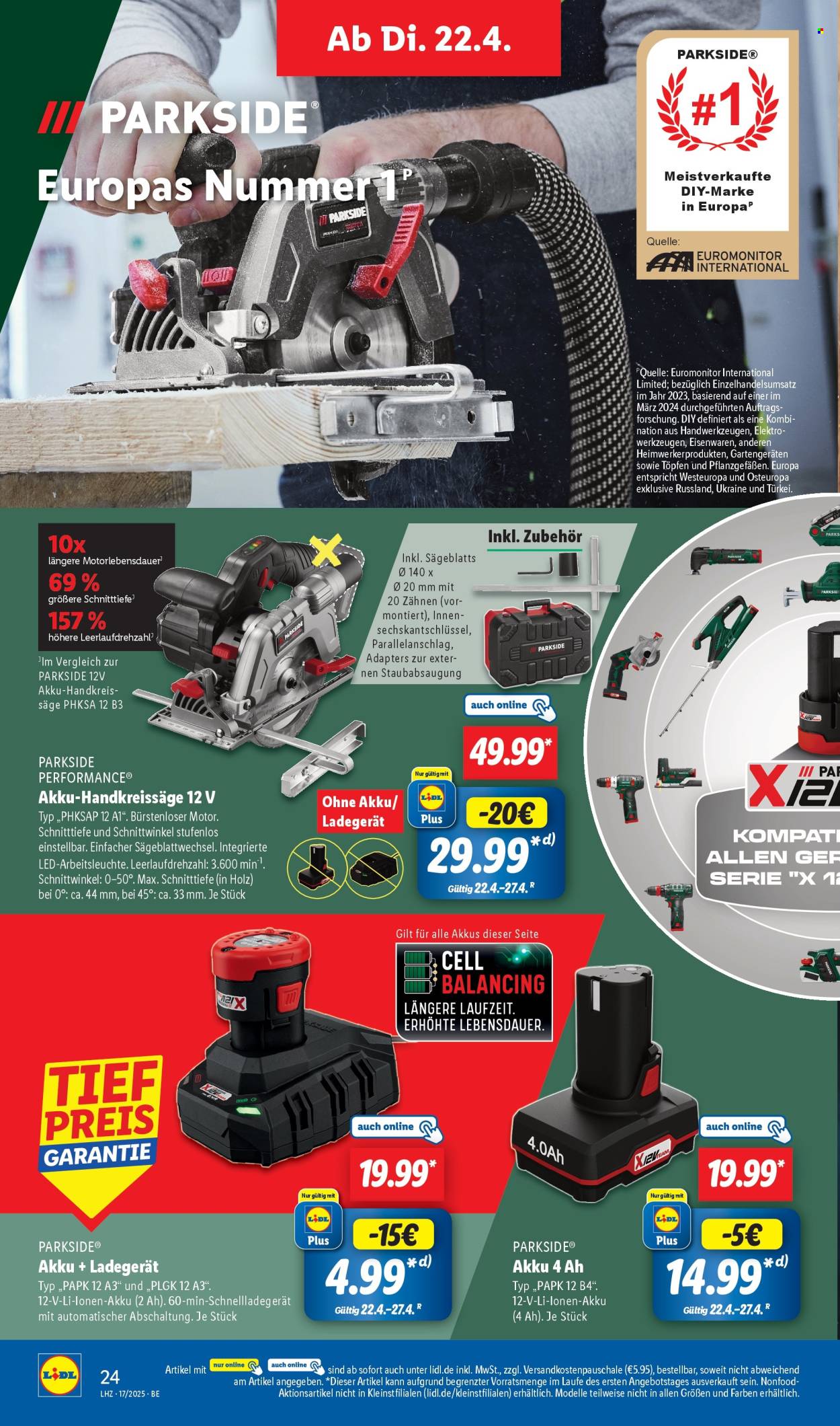Lidl Prospekte  - 22.04.2025 - 26.04.2025. Seite 8