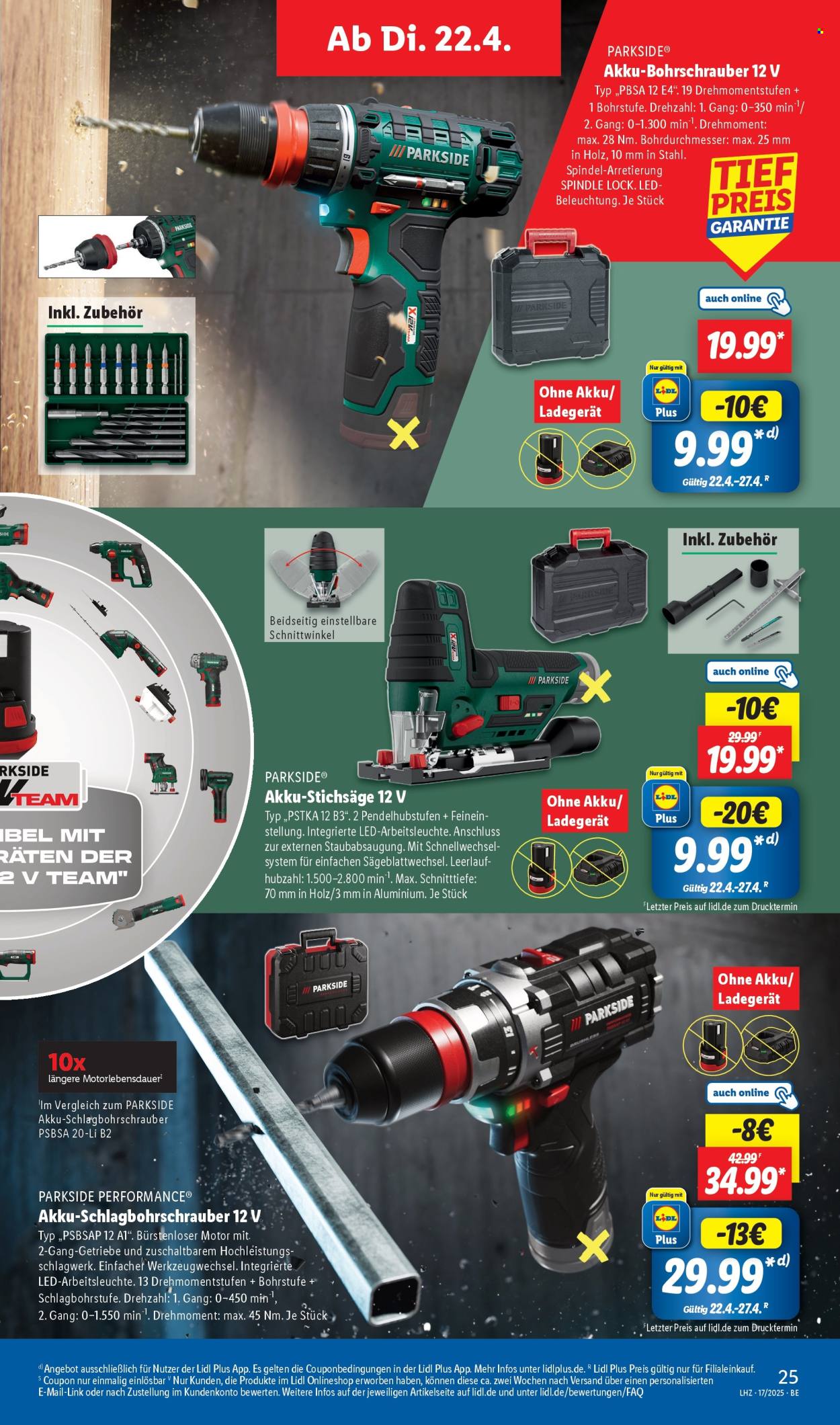 Lidl Prospekte  - 22.04.2025 - 26.04.2025. Seite 9