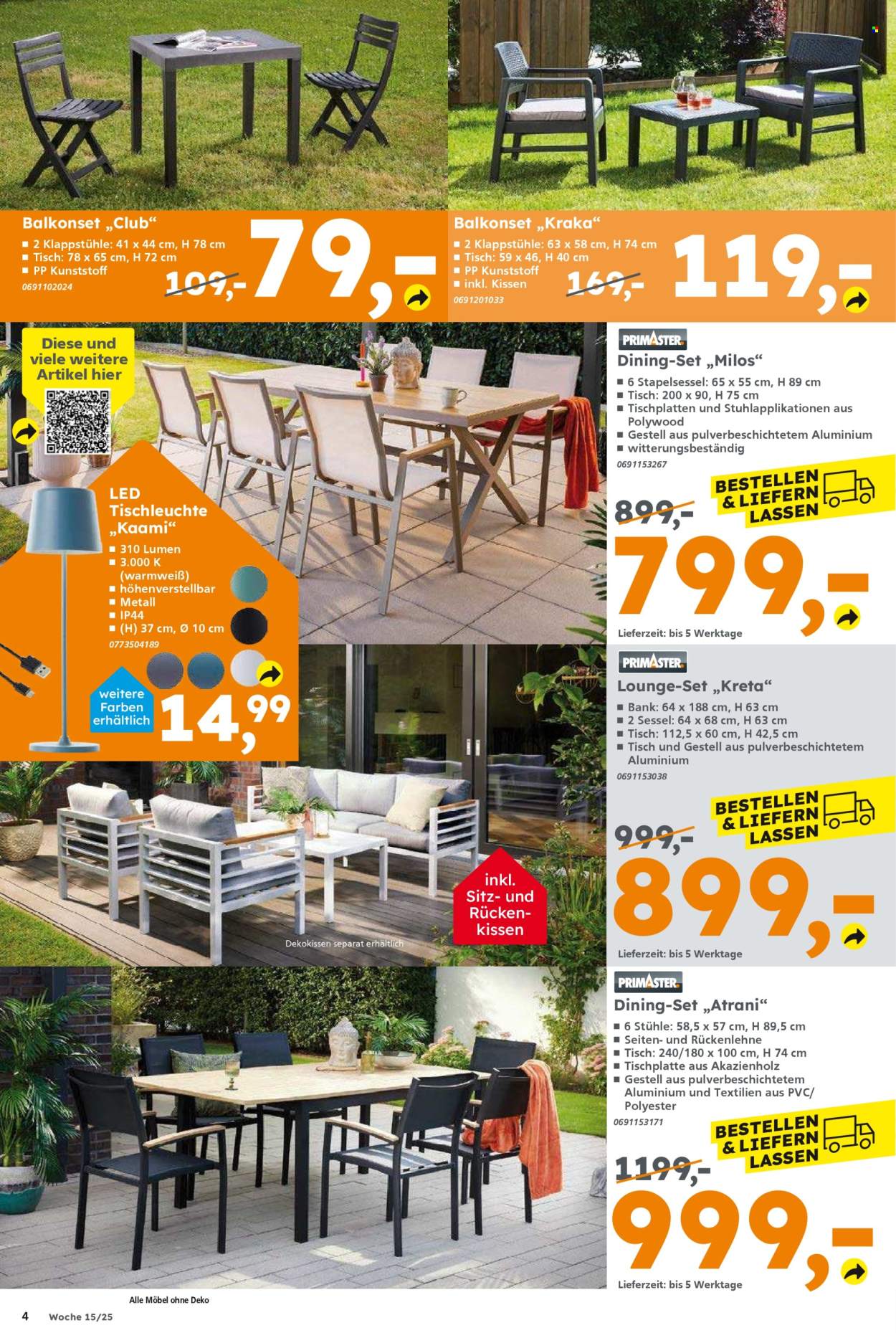 Globus Baumarkt Prospekte  - 7.04.2025 - 12.04.2025. Seite 4