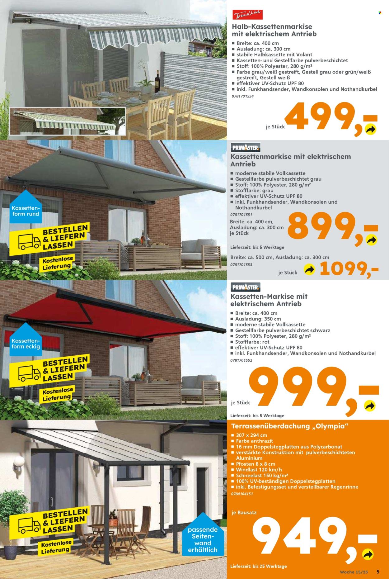 Globus Baumarkt Prospekte  - 7.04.2025 - 12.04.2025. Seite 5