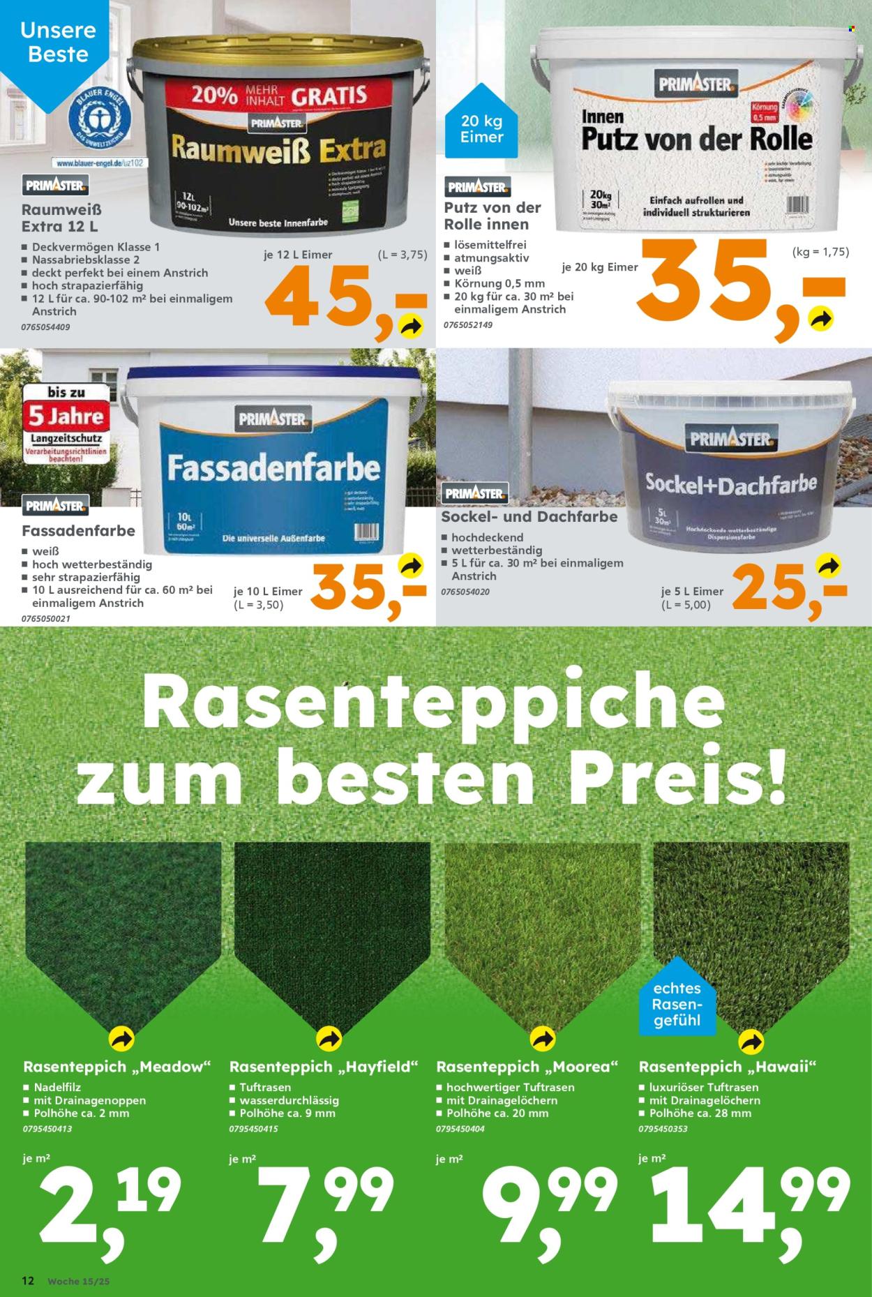 Globus Baumarkt Prospekte  - 7.04.2025 - 12.04.2025. Seite 12