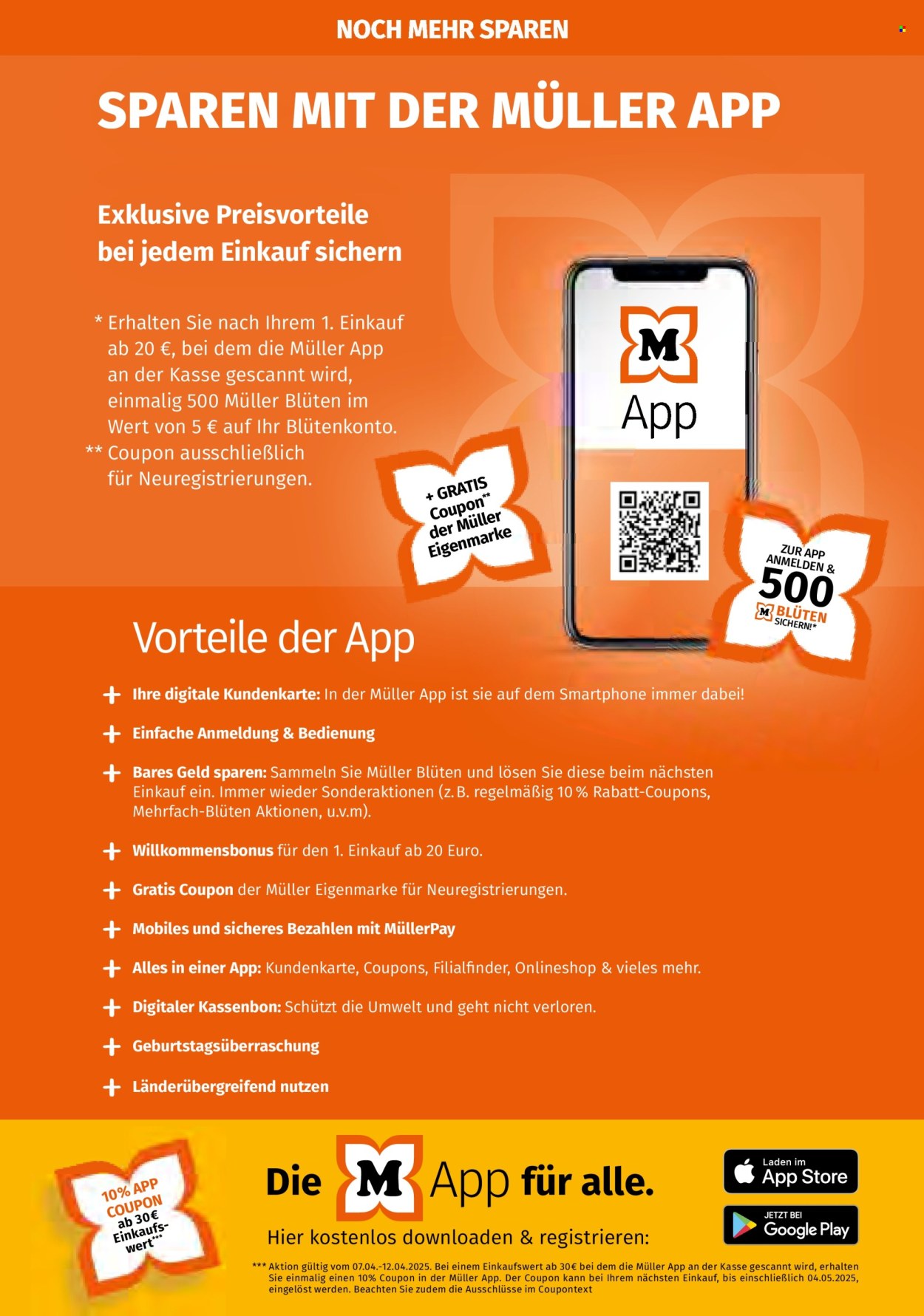 Müller Prospekte  - 7.04.2025 - 12.04.2025. Seite 23