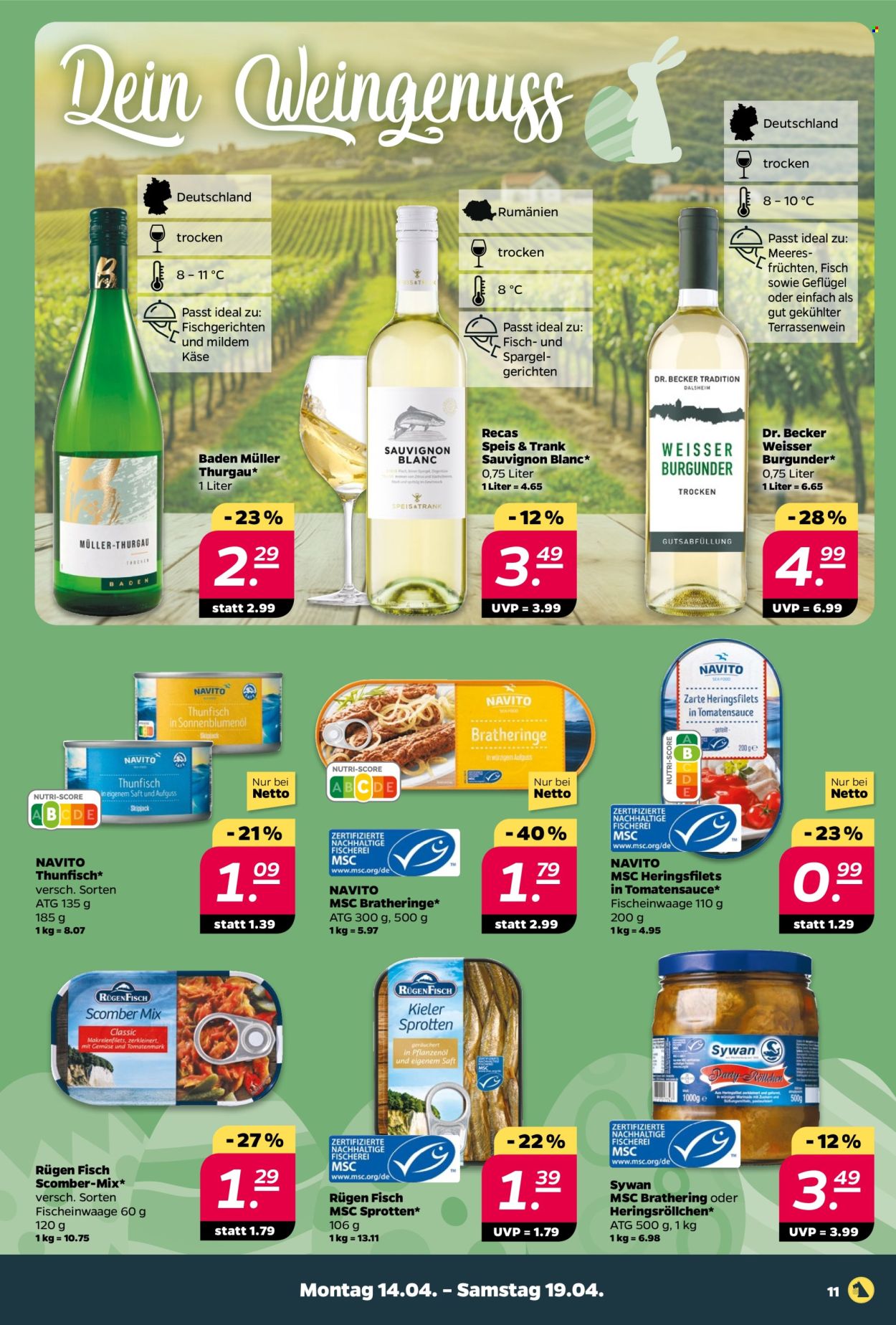 Netto Prospekte  - 14.04.2025 - 19.04.2025. Seite 11