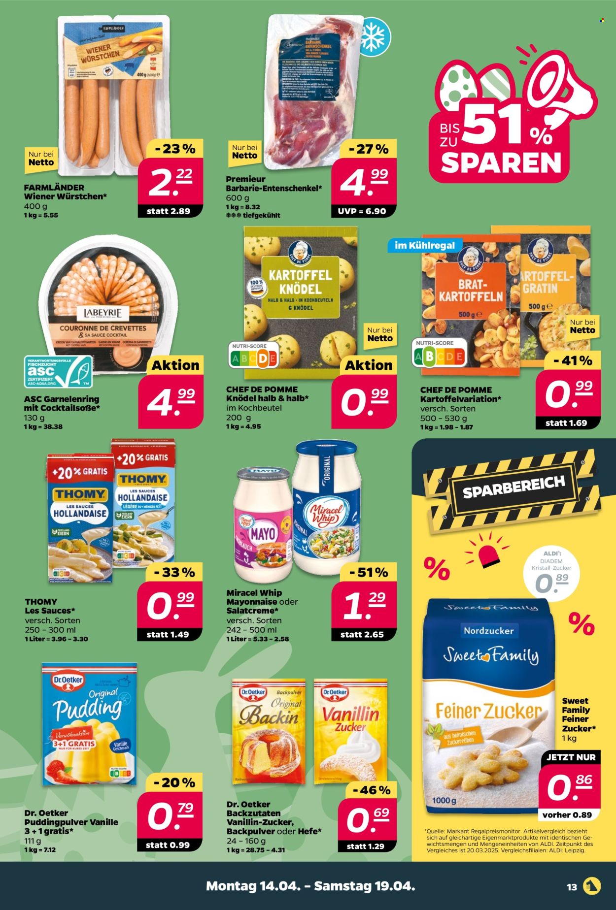 Netto Prospekte  - 14.04.2025 - 19.04.2025. Seite 13