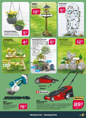 thumbnail - Blumentopf mit Steckrand