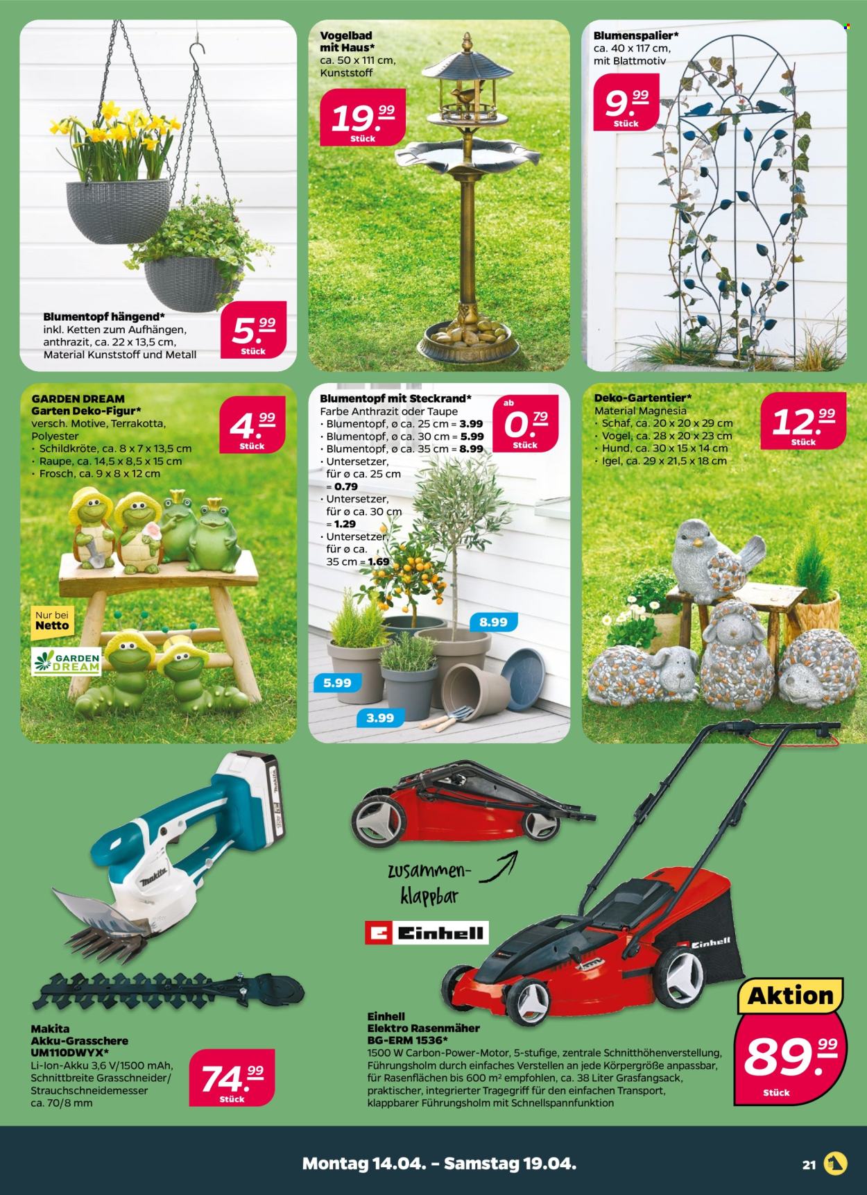 Netto Prospekte  - 14.04.2025 - 19.04.2025. Seite 21