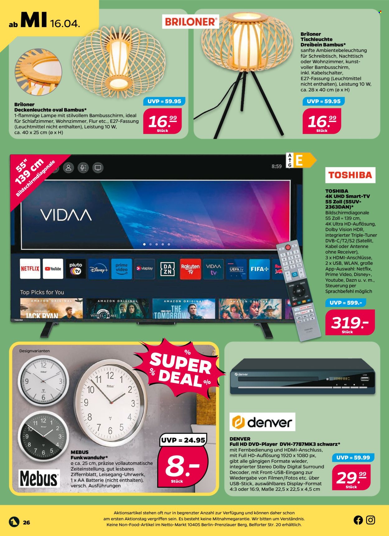 Netto Prospekte  - 14.04.2025 - 19.04.2025. Seite 26