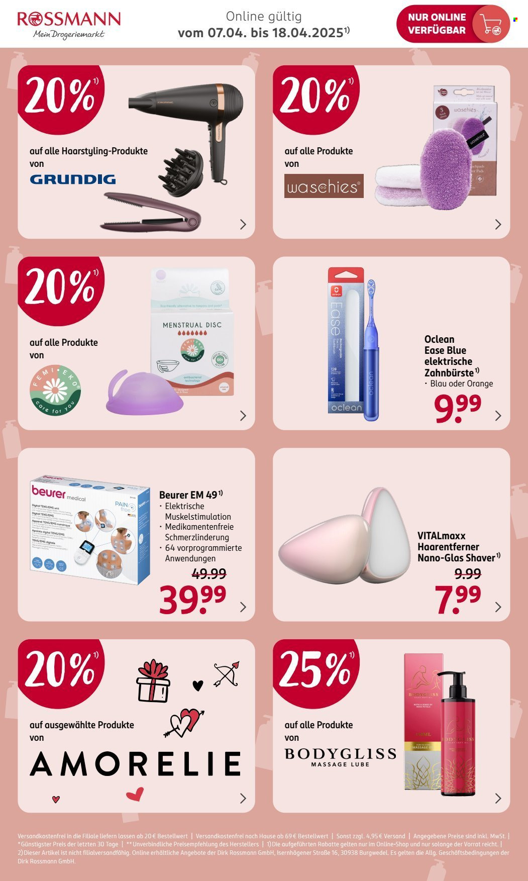 Rossmann Prospekte  - 7.04.2025 - 18.04.2025. Seite 4