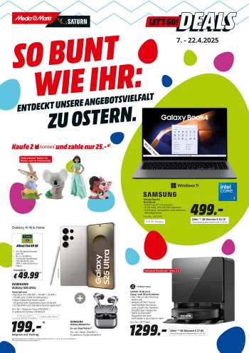 Prospekte MediaMarkt - 7.04.2025 - 22.04.2025.