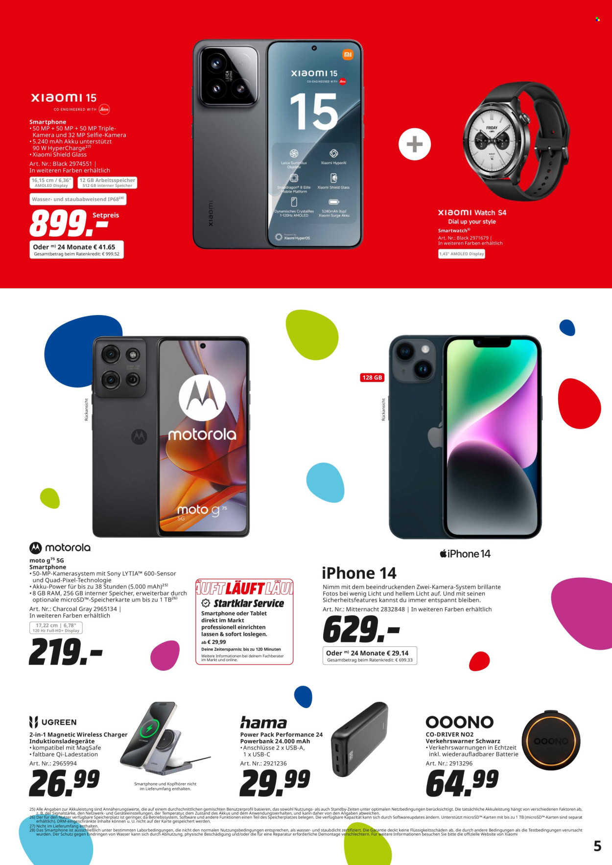 MediaMarkt Prospekte  - 7.04.2025 - 22.04.2025. Seite 5