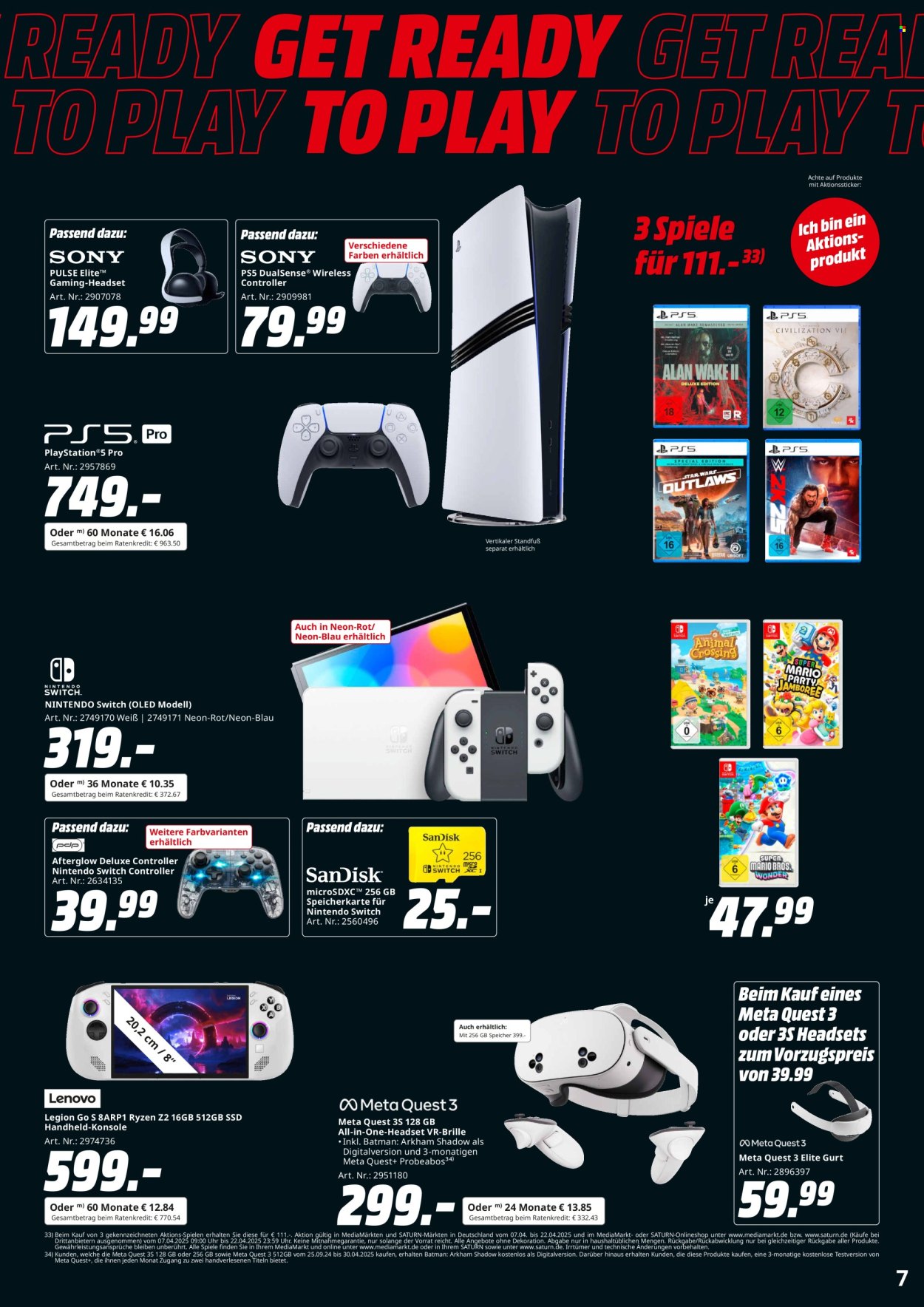 MediaMarkt Prospekte  - 7.04.2025 - 22.04.2025. Seite 7