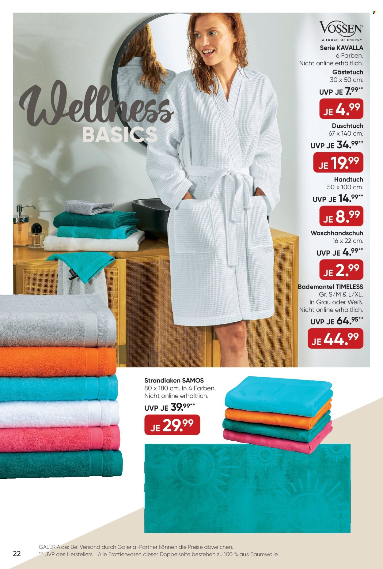 GALERIA Karstadt Kaufhof Prospekte  - 9.04.2025 - 15.04.2025. Seite 22