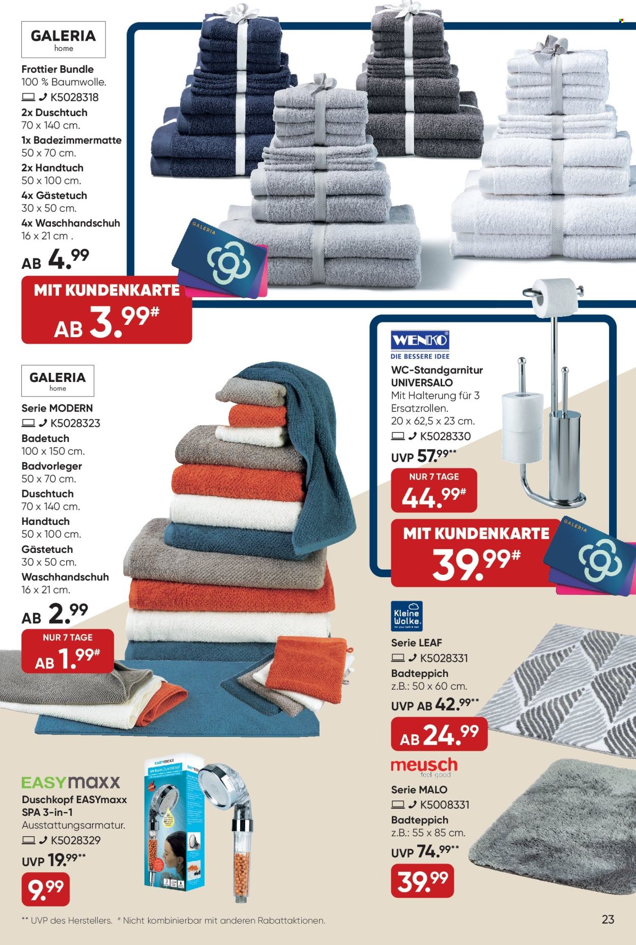 GALERIA Karstadt Kaufhof Prospekte  - 9.04.2025 - 15.04.2025. Seite 23