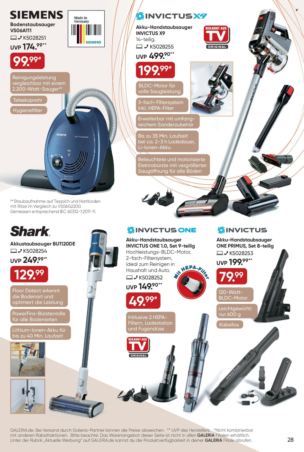 GALERIA Karstadt Kaufhof Prospekte  - 9.04.2025 - 15.04.2025. Seite 29