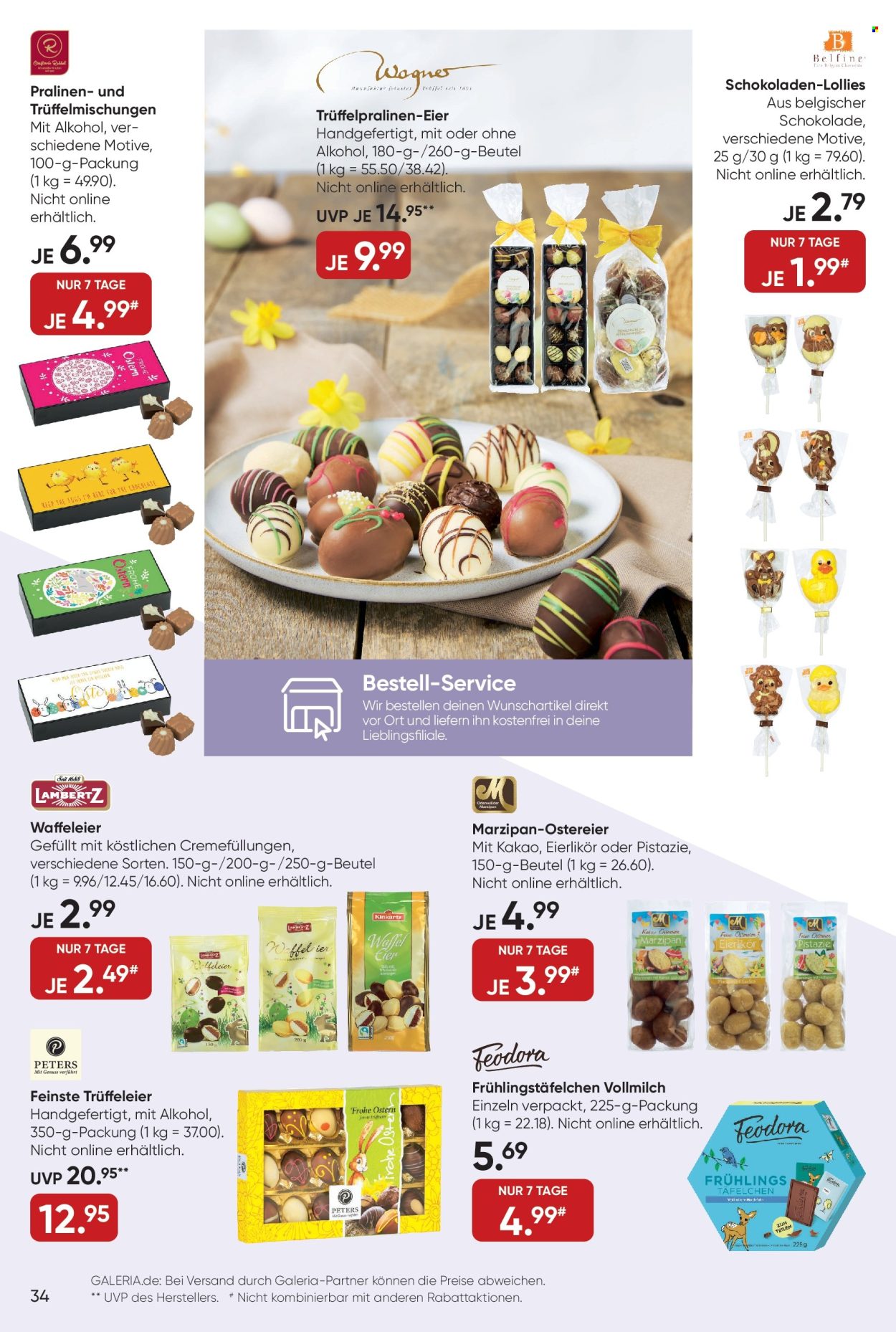 GALERIA Karstadt Kaufhof Prospekte  - 9.04.2025 - 15.04.2025. Seite 34