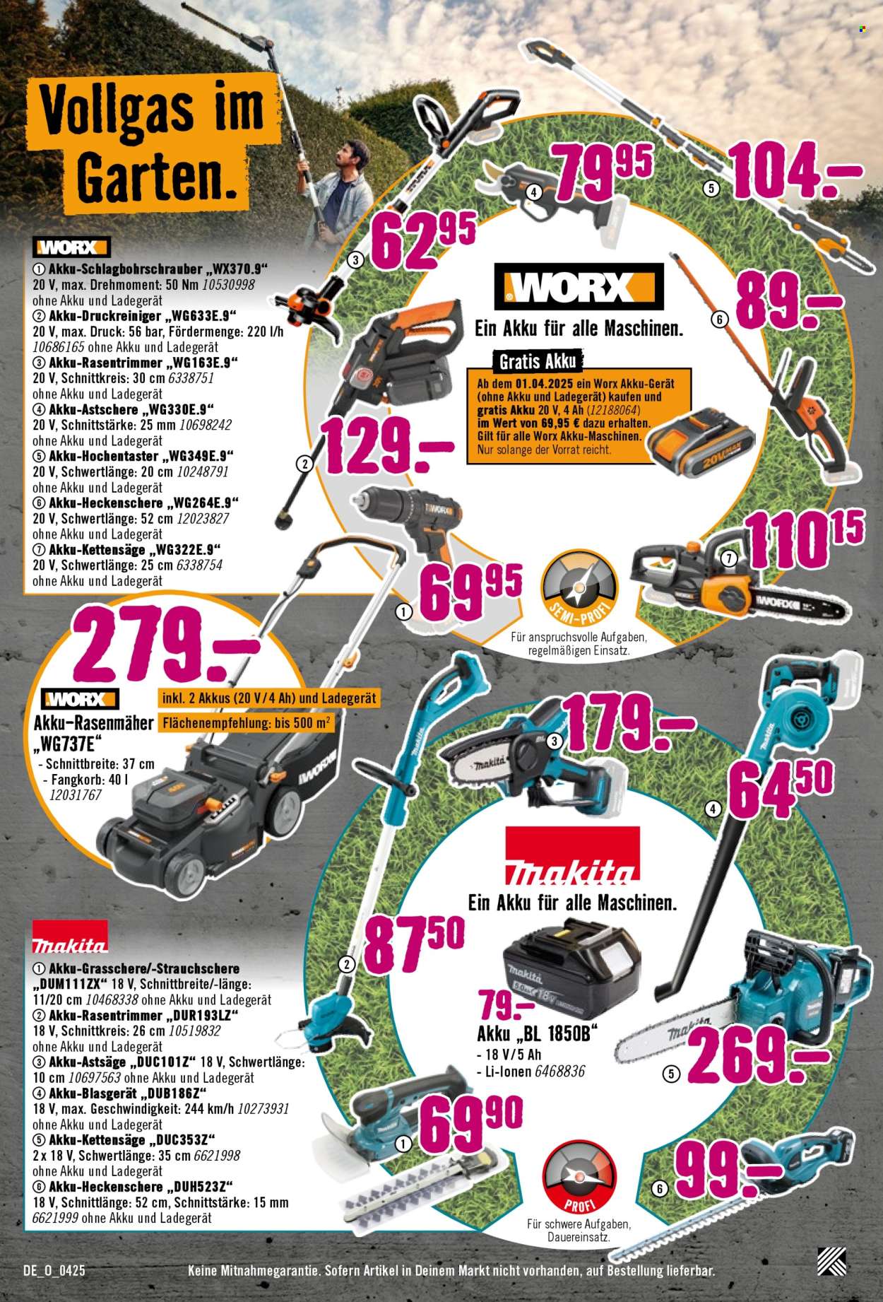 Hornbach Prospekte  - 9.04.2025 - 7.05.2025. Seite 7