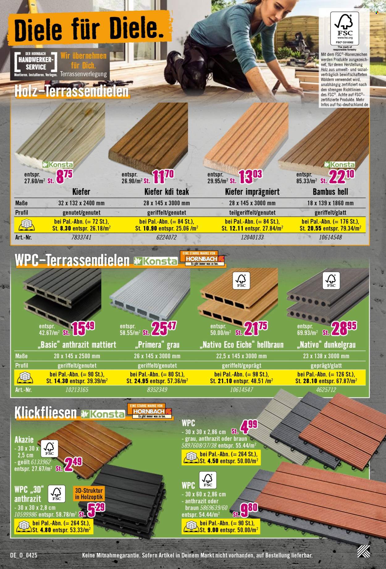 Hornbach Prospekte  - 9.04.2025 - 7.05.2025. Seite 11