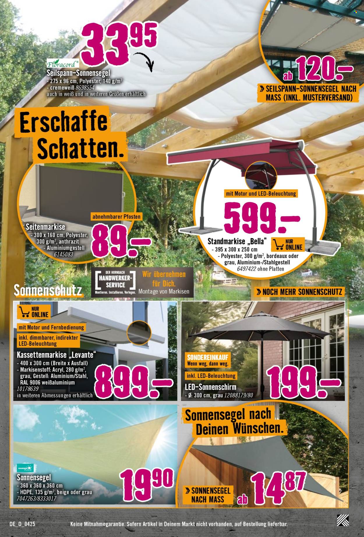 Hornbach Prospekte  - 9.04.2025 - 7.05.2025. Seite 16