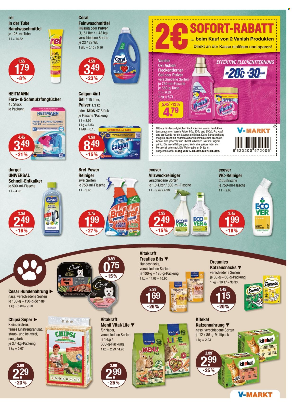 V-Markt Prospekte  - 17.04.2025 - 23.04.2025. Seite 11