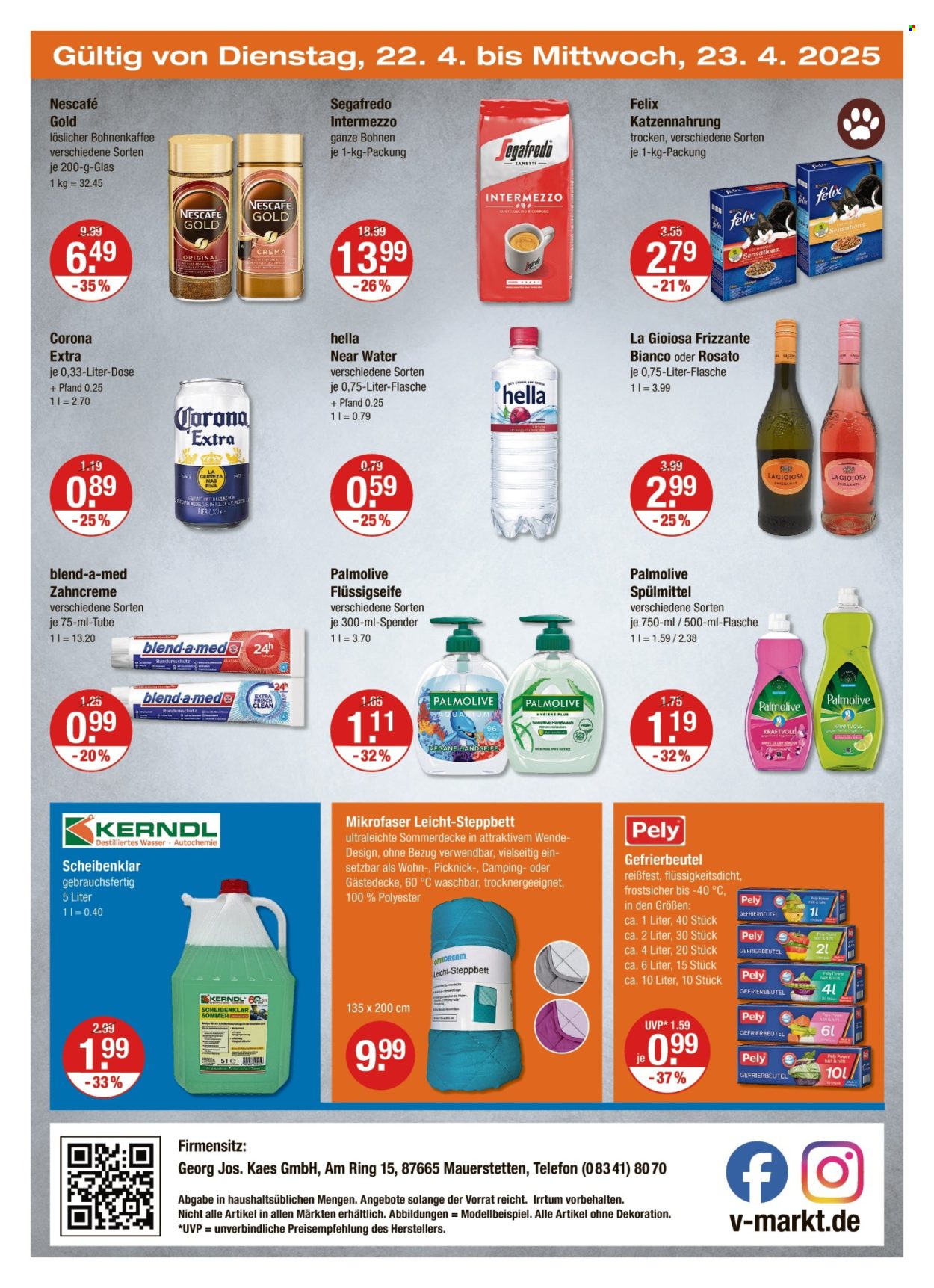 V-Markt Prospekte  - 17.04.2025 - 23.04.2025. Seite 24