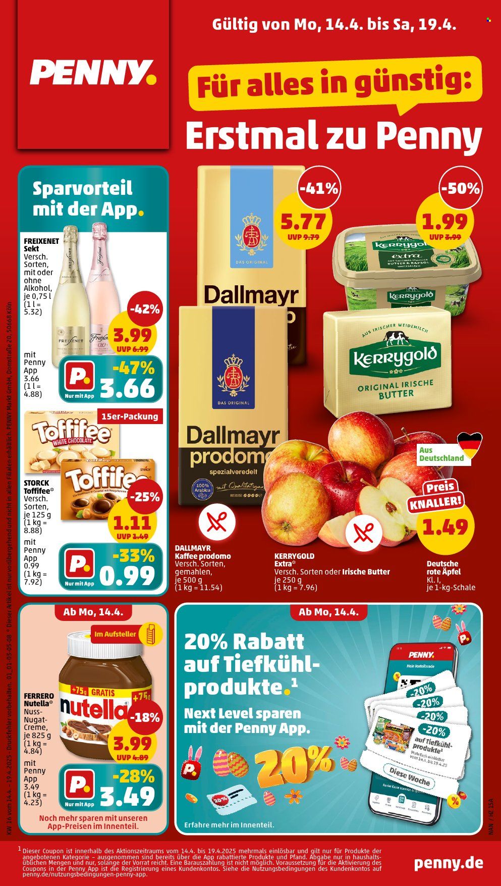 Penny Prospekte  - 14.04.2025 - 19.04.2025. Seite 1