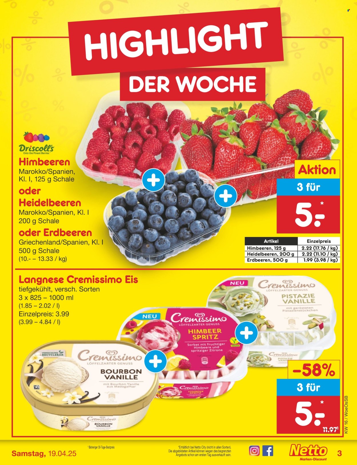 Netto Marken-Discount Prospekte  - 14.04.2025 - 19.04.2025. Seite 3