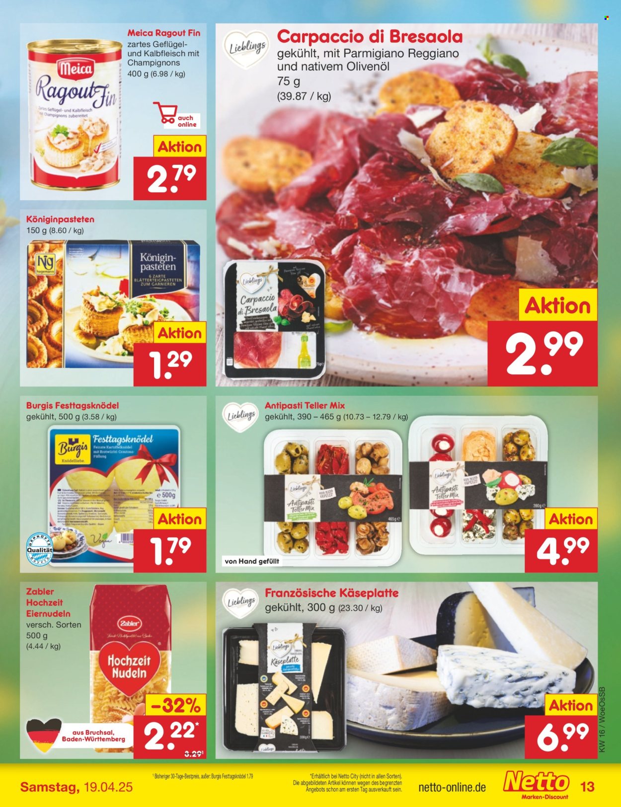 Netto Marken-Discount Prospekte  - 14.04.2025 - 19.04.2025. Seite 17