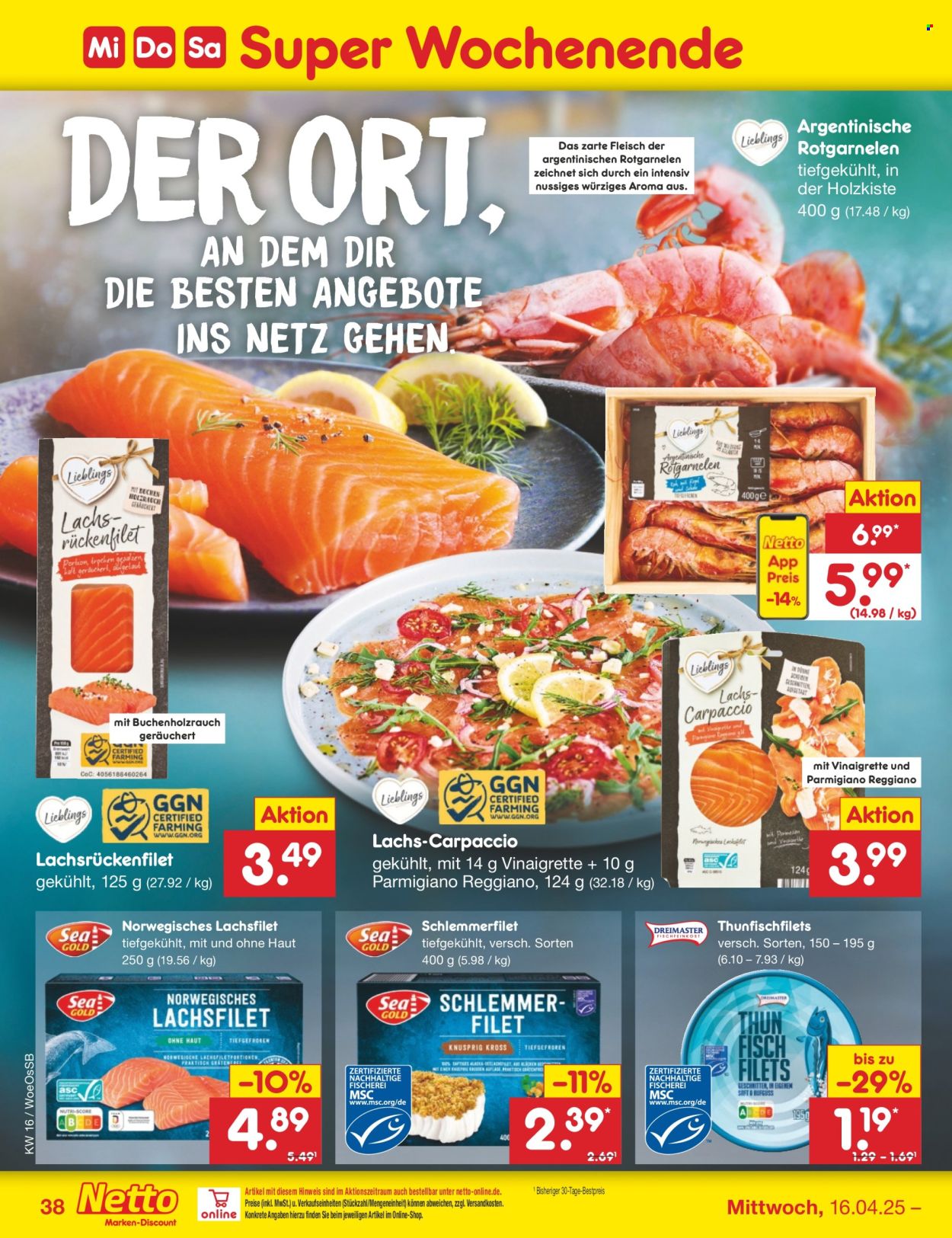 Netto Marken-Discount Prospekte  - 14.04.2025 - 19.04.2025. Seite 58