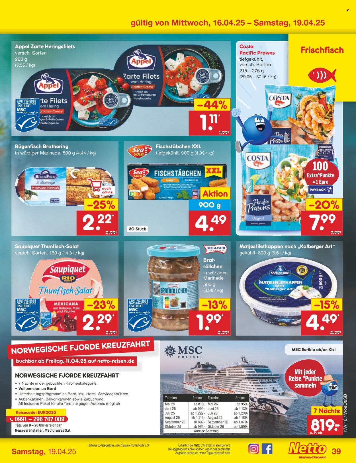 Netto Marken-Discount Prospekte  - 14.04.2025 - 19.04.2025. Seite 59