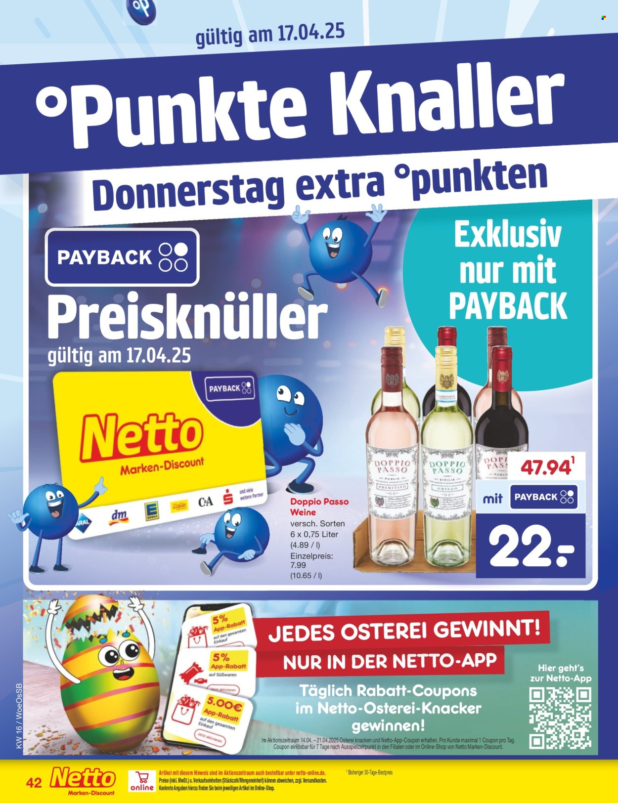 Netto Marken-Discount Prospekte  - 14.04.2025 - 19.04.2025. Seite 64